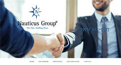 Desktop Screenshot of nauticusgroup.com