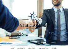 Tablet Screenshot of nauticusgroup.com